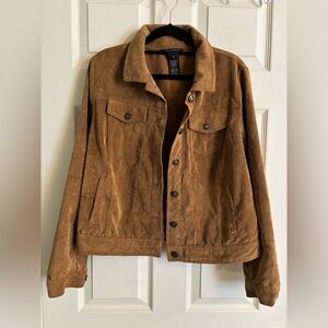 Zac & Rachel Tan Corduroy Jacket